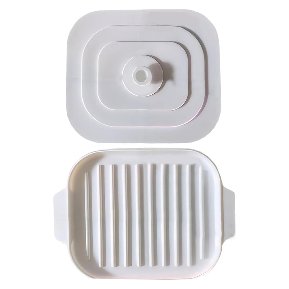 CTRLZS Microwave Bacon Cooker Quick Kitchen Cutlery Clean Crispy Bacon Tray Baking Pan