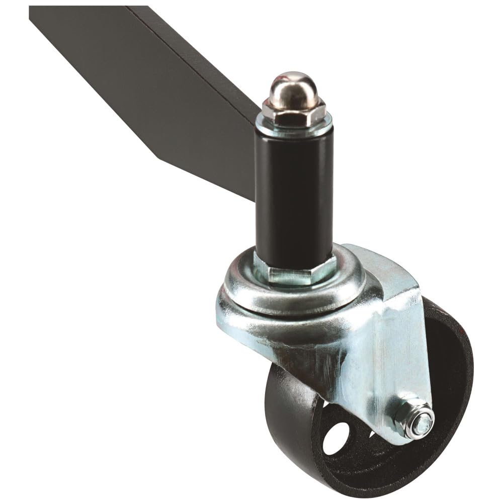 Autobest Vérin de Fosse tête réversible 600 kg - Roues pivotantes - Hauteur Maxi 2000 mm