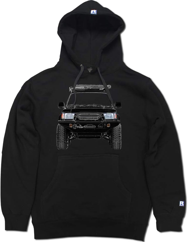 FTD Apparel R Built Men's 3rd Gen 4 Runner Off Road Pullover Hooded Sweater