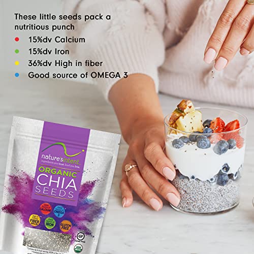 Nature'S Intent YAMOOCO Organic Chia Seeds - 3Lb Bag thumb #3