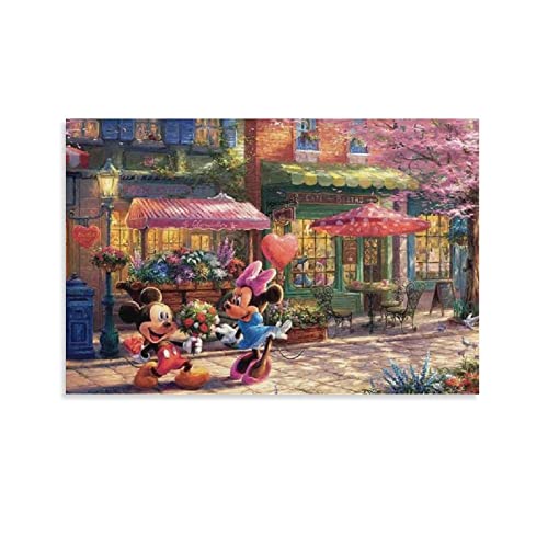 Thomas Kinkade g[}XELPCh ~bL[~j[ |X^[ EH[A[g LoX  摜 |X^[ ǂ̊G Ǌ| Ǐ aMtg z[12x18inch(30x45cm)