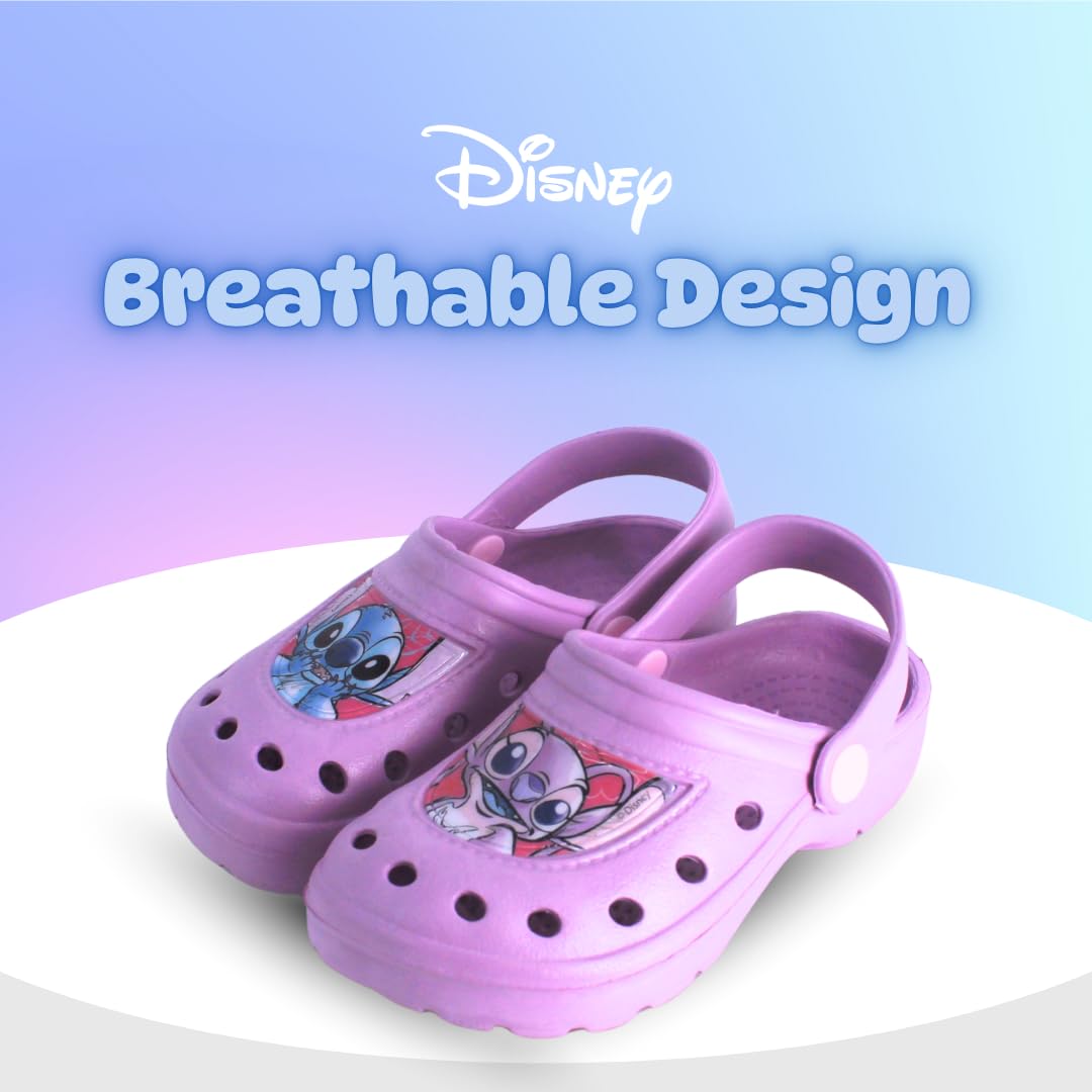 Disney Stitch Zoccoli da Ragazze, Motivo Stitch e Angel Sandali Estivi Bambine, Taglie EU 22 a 33