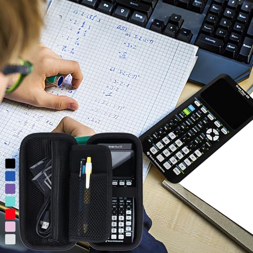 Peyyargo Storage Case Compatible with Texas Ti-84 Plus CE/TI-84 Plus/TI-Nspire CX II CAS/TI-Nspire CX II/TI-83 Plus/TI-89 Titanium/TI-85/TI-86 Calculator の商品画像 8