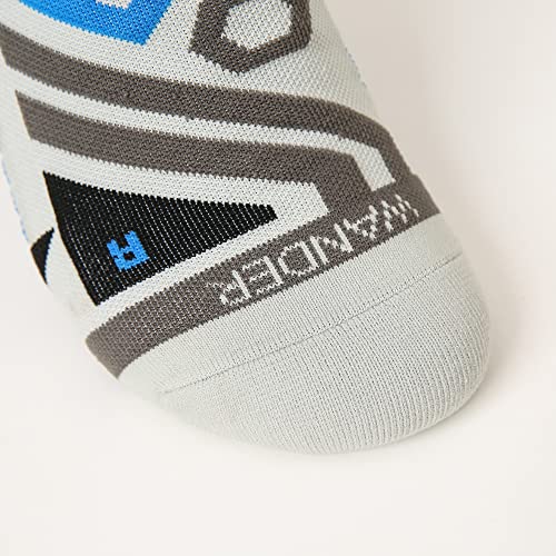 WANDER Athletic Ankle Socks Wicking Anti-Blister Lightweight Performance Running Socks for Men&Women with Cushion 3 Pairs3