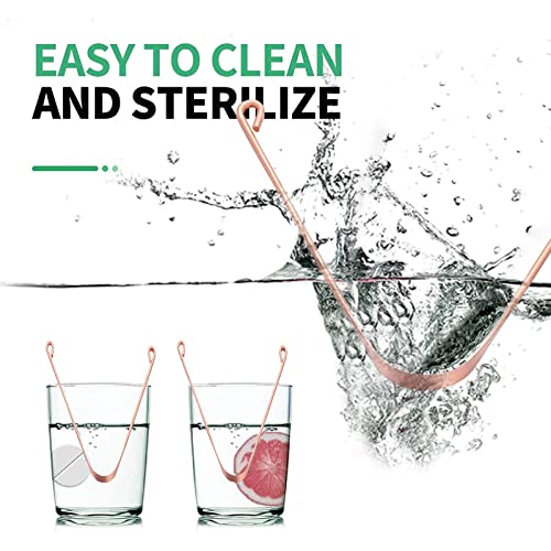 Nettalingua in rame pulisci lingua rame per