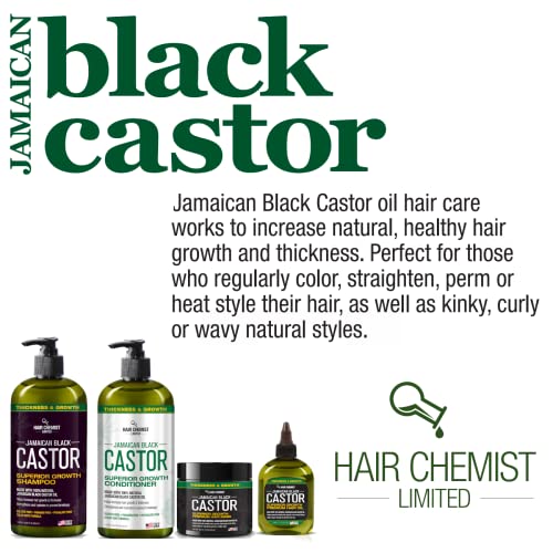 Hair Chemist 1609HC Superior Growth Jamaican Black Castor Hair Mask 12 Oz. thumb #5