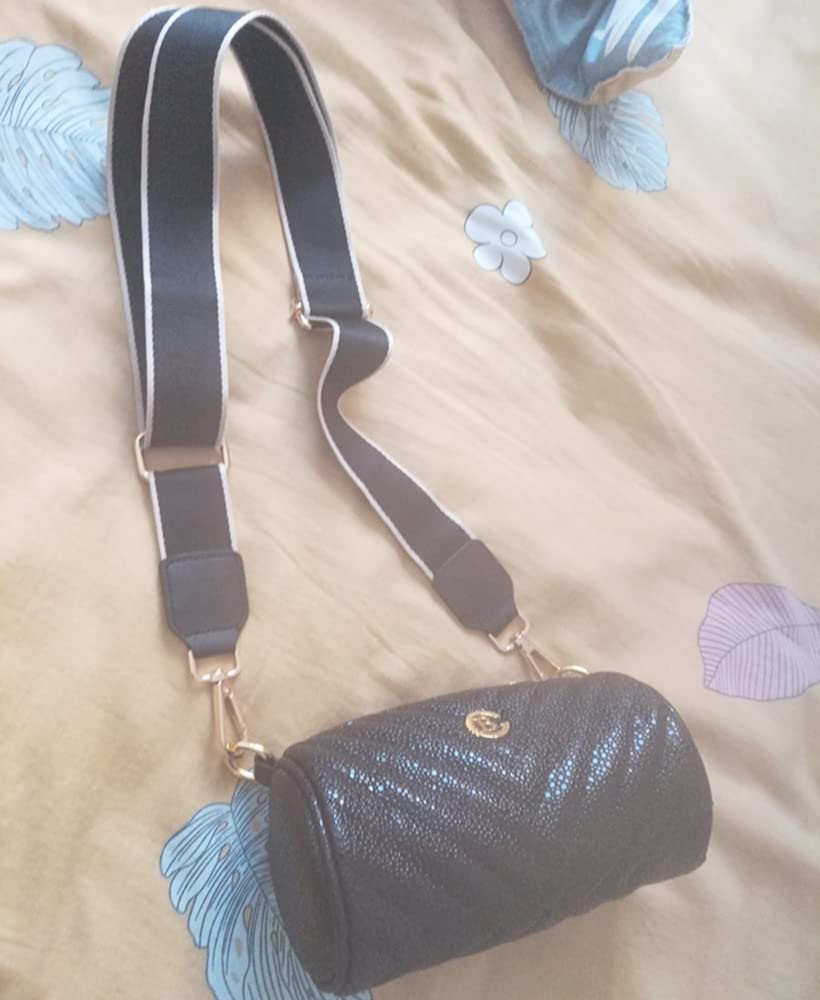 SYSUII Brede schouderriem, draagriem 72 130CM, verstelbare vervangende riem, breed 5cm, schouderriem voor crossbody tas, eenvoudige schouderriem voor schoudertas, handtas, doe het zelf accessoires SYSUII Brede schouderriem, draagriem 72 130CM, verstelbare vervangende riem, breed 5cm, schouderriem voor crossbody tas, eenvoudige schouderriem voor schoudertas, handtas, doe het zelf accessoires