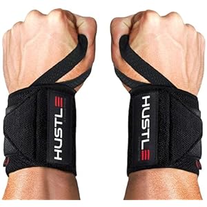 Wrist Wraps for Weightlifting (USPA Approved) – 18″ or 12″ Premium Quality Weight Lifting Wrist Straps – Best Gym Wrist Wraps with Thumb Loop for Powerlifting & Weight Training for Men & Women