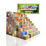 マグネットブロック マイクラ風 磁石 積み木 マグネット 立体パズル 知育玩具 パズル 小学生 DIY 磁性構築ブロック ボードゲーム おもちゃ 誕生日 入園 卒園 ギフト クリスマスプレゼント (135PCS+フィギュア3個)