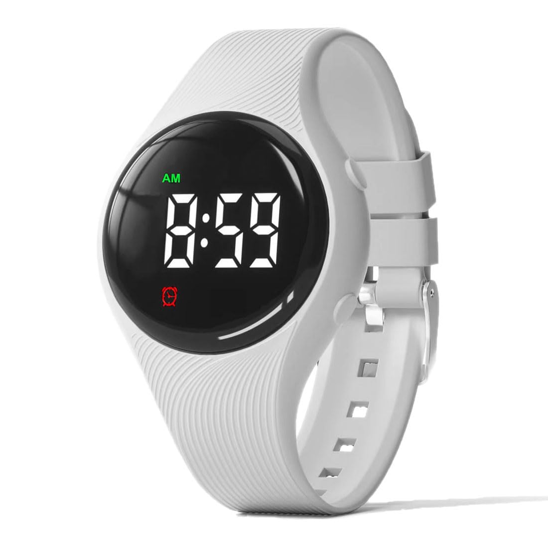 e-vibra Potty Training Watch, Water Resistant Silent Vibrating Alarm Wristband, Rechargeable Medical Reminder Watch