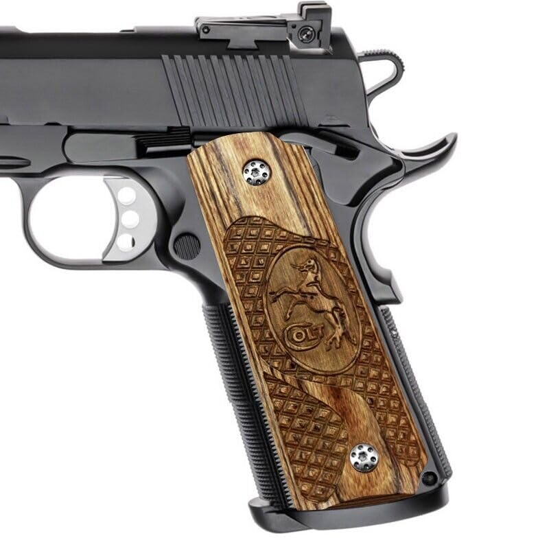 Amazon.com : 1911 Colt & Clones Custom Gun Grips Full Size fits