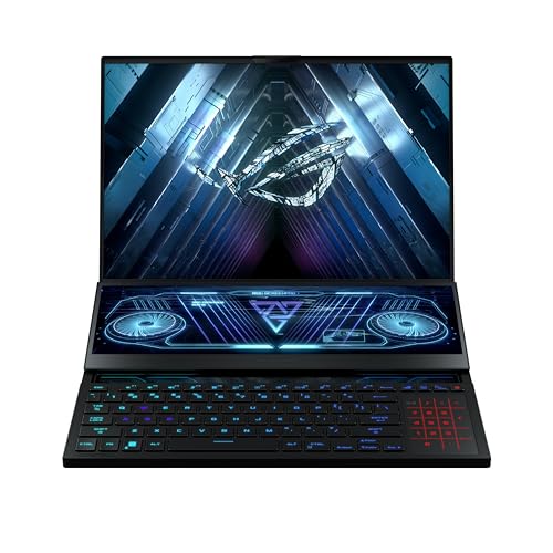 ASUS ROG Zephyrus Duo 16 GX650RW Gaming/Entertainment Laptop AMD Ryzen 9 6900HX 32GB RAM 1TB SSD NVIDIA GeForce RTX 3070 Ti 16” (2560x1600) QHD+ Display Windows 11 Pro (Renewed)