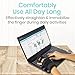 Vive Trigger Finger Splint - 2 Finger Brace for Middle, Index, Pinky, or Ring Fingers - Adjustable Hand and Wrist Support - Straightening Immobilizer for Broken Fingers, Arthritis, and Contractures