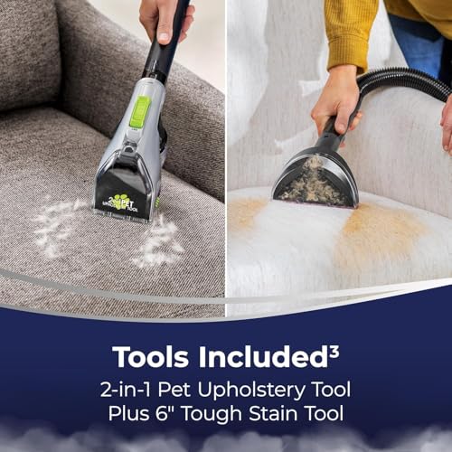 Bundle of BISSELL Revolution HydroSteam Pet Carpet Cleaner, 3432 + Bissell Deep Clean Pro 4X Deep Cleaning Concentrated Carpet Shampoo, 48 ounces, 78H63 - image 4