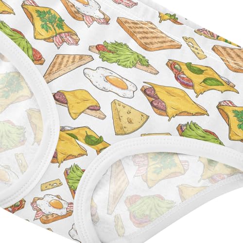 Girls' Underwear Sandwich Cotton Stretch Comfort Toddler Panties4