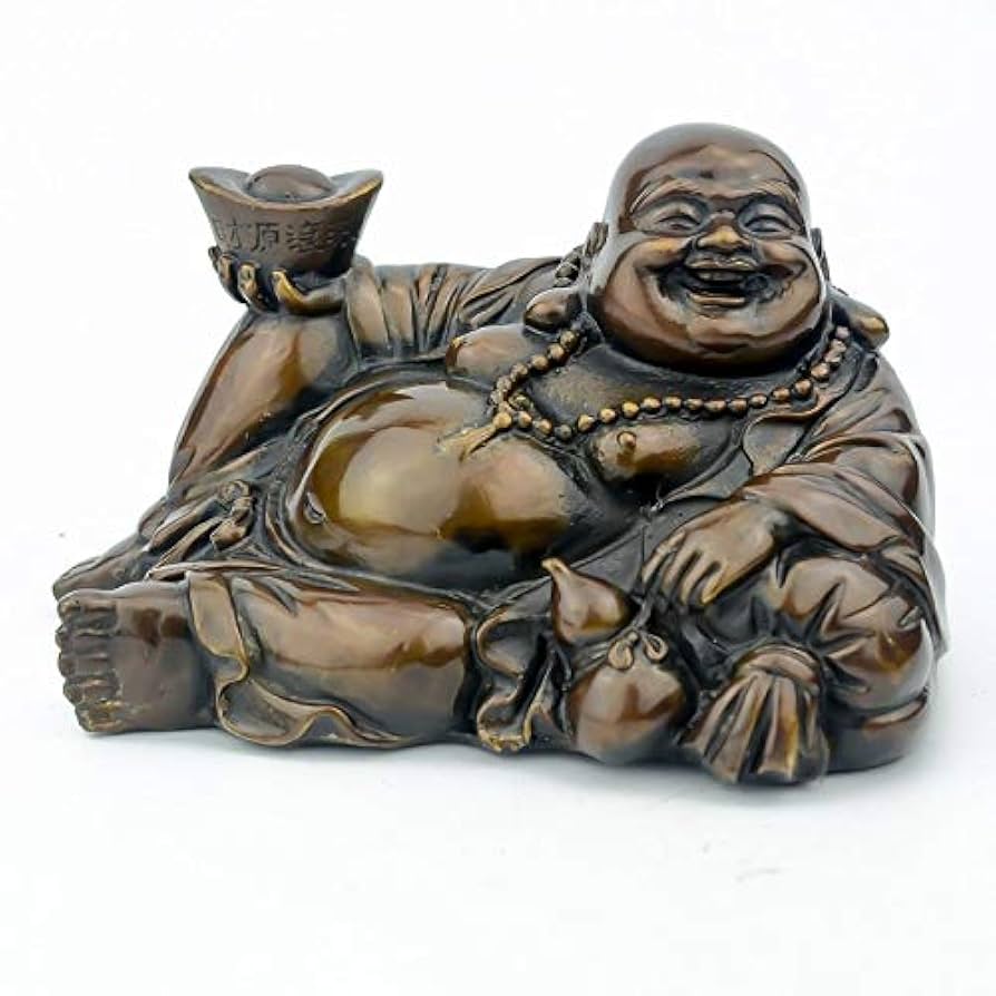 eee”即購入ok中国　古銅宣徳銅　布袋像　置物　V　R3274 eee”即購入ok様専用中国 古銅宣徳銅 布袋像 置物 V R3274
