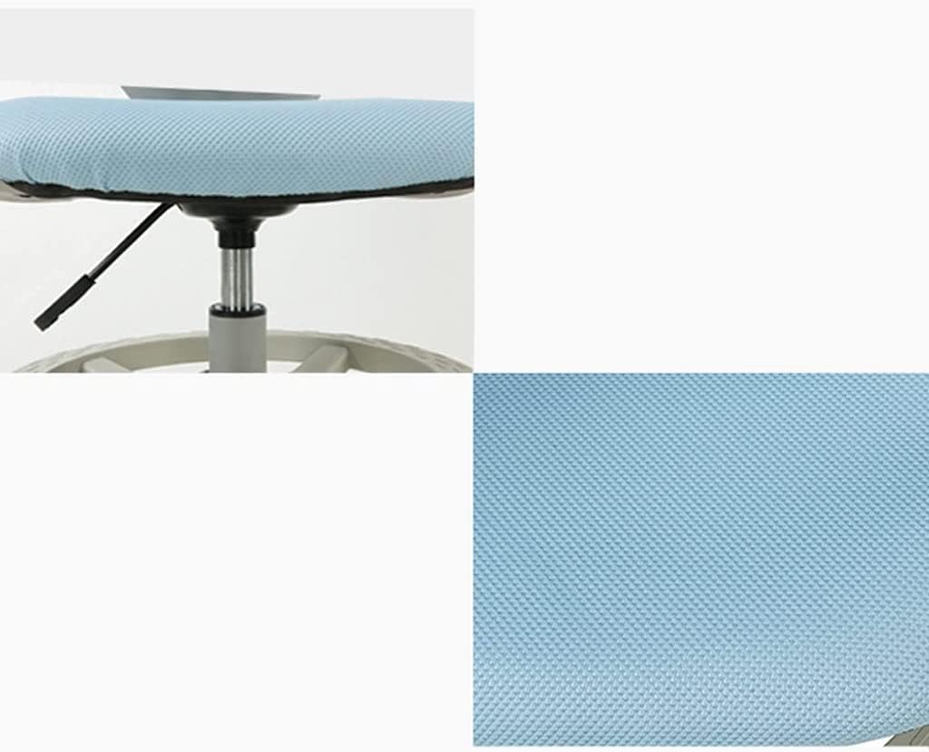 Kid Desk Chair Adjustment for Perfect Support on Growing Child's Body Casters and Footrest for Better Sitting Posture