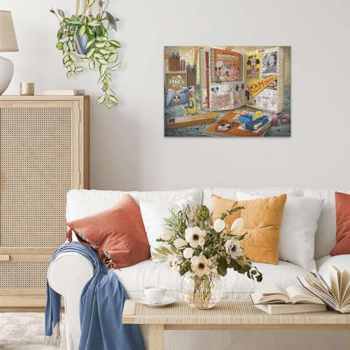 Puzzle 1000 pièces Anniversaire de Mickey 1960 Ravensburger France - vue 5