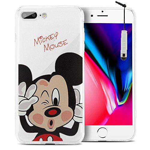 Funda transparente ShopInSmart®, de silicona TPU, con diseño de dibujos animados Disney para desear 