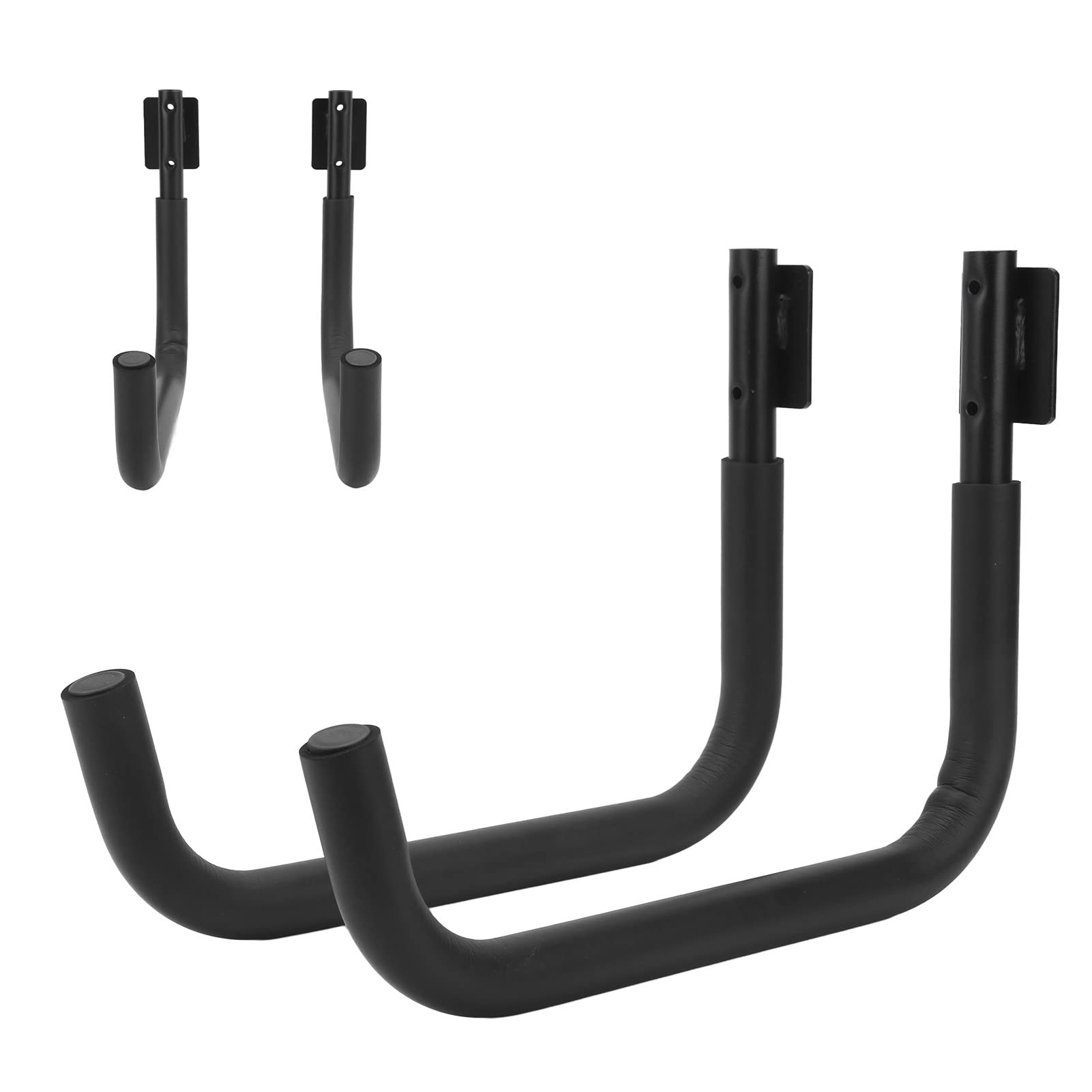 Yuecoom Kayak Wall Mount Storage Rack, Surfboard Wall Mount Rack, Kayak Wall Mount Bracket, Kayak Wall Hangers, Easy to Install, Space Saving, Steel and Foam Cover