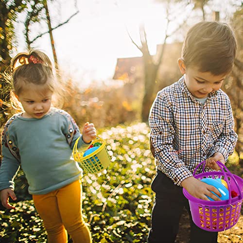 18PCS-Easter-Baskets-Small-for-Kids-Bulk-with-Handles-Plus-70g-Easter-Grass-Stuffers-Fillers-Egg-Hunt-Game-Gifts-Party-Favors-65-x-67 18PCS Easter Baskets Small for Kids Bulk with Handles Plus 70g Easter Grass Stuffers Fillers Egg Hunt Game Gifts Party Favors 65 x 67