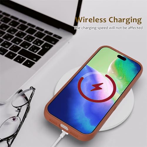 Image of ArmourPro Silicone Back Case for iPhone 17 Pro Max, Soft-Touch Case | Brown