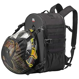 KEMIMOTO Motorradhelm Rucksack 35L Helm Tasche