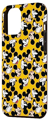 Coque iPhone 12 Pro Max Disney Mickey cadeau idéal couleur jaune