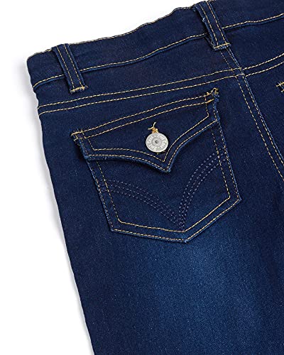 Real Love Girls’ Jeans – 2 Pack Super Stretch Denim Skinny Jeans (Size: 7-16), Size 10, Flap Pocket #TOP2