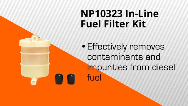 SCANIA770S6×4 Amazon.com: In-Line Fuel Filter Kit - Pack of 1 - Replaces