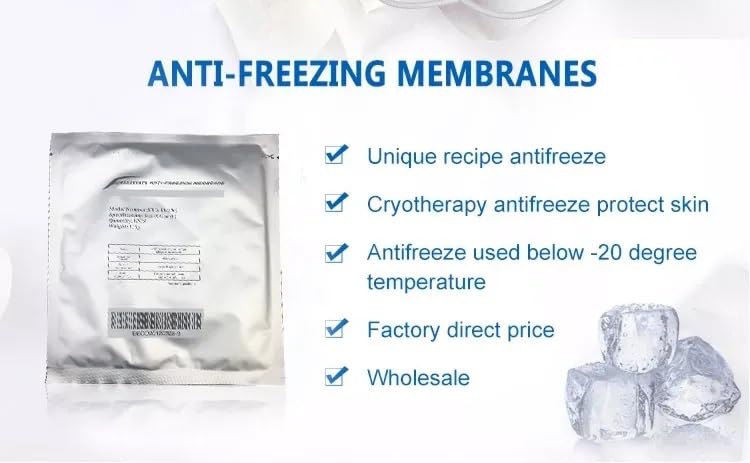 10pcs Antifreeze Membrane Anti Freezing Membrane Anti Freeze Film For Fat Freeze Treatment Anti Freezing Cryo Pad-70gm 2