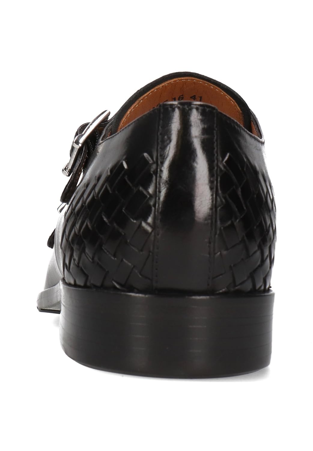 Melvin & Hamilton Lewis 16, Mocasín Monkstrap Hombre, Negro, 42 EU
