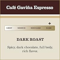 Vista 2 de Café Gaviña Espresso, café en grano, 100% café Arábica, (bolsa de 32 oz)
