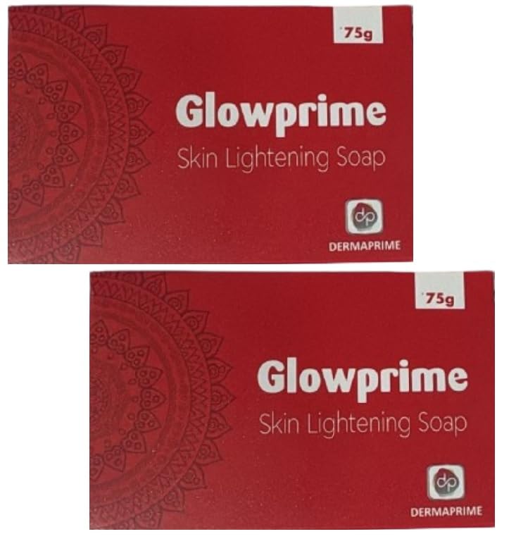 Glowprime Skin Lightening Soap - 75 gm, Pack Of 2-image-45