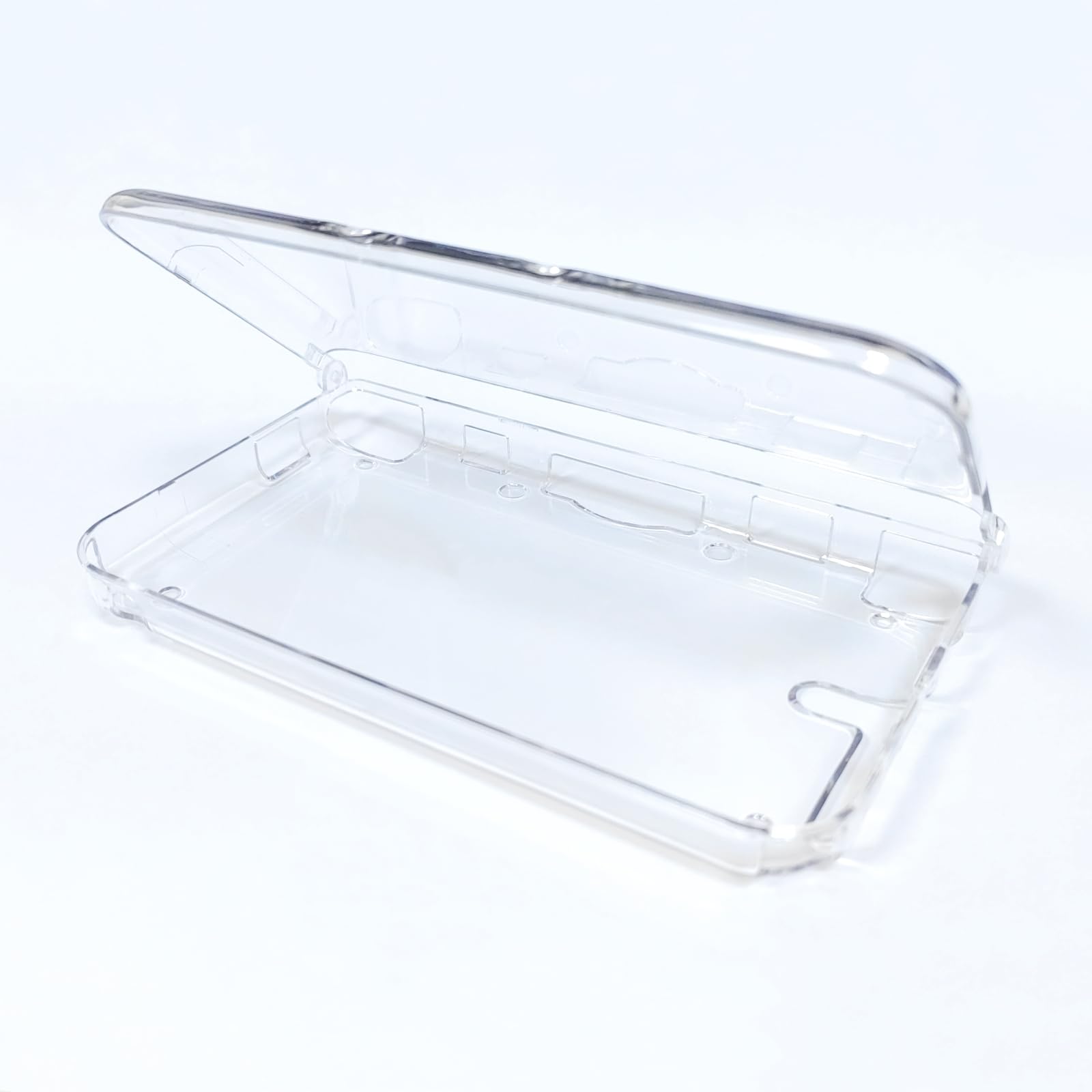 Hzxkqmil Étui de Protection pour Nintendo 3DS XL/LL, Coque Dure en Cristal Clair Housse Protectrice + 1 Jeux de Films de Protection D'écran pour 3DS XL/LL Console