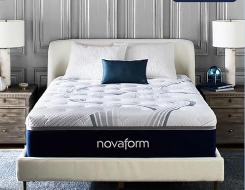 Novaform New Model 14” ComfortGrande Advanced Gel Memory Foam Mattress. Queen. Firm: Medium. Spinal Alignment. Soothing Cool EVENcor GelMAX Memory Foam. Antimicrobial Protection