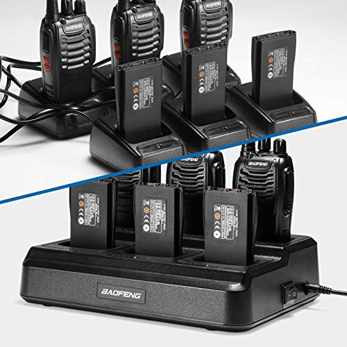 Baofeng Bf-888S Six-Way Charger Multi Unit Charger Base For Bf-888S H-777 Bf-88St Walkie Talkie And Battery thumb #4