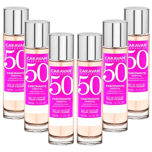 Set de 6x 150ml Caravan perfume de mujer Nº50