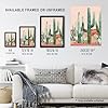 Artery8 Saguaro Cactus Pink Mexican Desert Landscape Living Room Extra Large XL Wall Art Poster Print #2