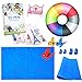 Produktbild COPSD 3D stift Vorlage|3d Druckstift PLA Seide|3d stift zubehör|3D pen Vorlage|Fingerschutz, 10 Farben 1,75mm Gesamt 50m, 3d stiff set