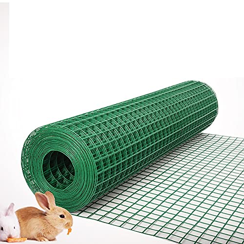 Maschendrahtzaun, Gartenschutzbarriere, Gartengitter Aus Geschweißtem Metall, PVC, Ideal Für Hühnerstall…