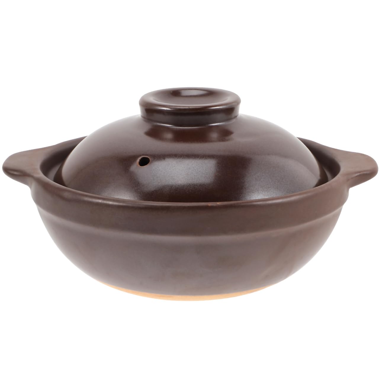 Terracotta Ceramic Casserole Clay Pot, Earthen Pot Cookware with Lid, Stew Pots Soup Cooking Pot Kitchen Stockpot Earthenware for Dinner Party Cooking Rice Meat Soup