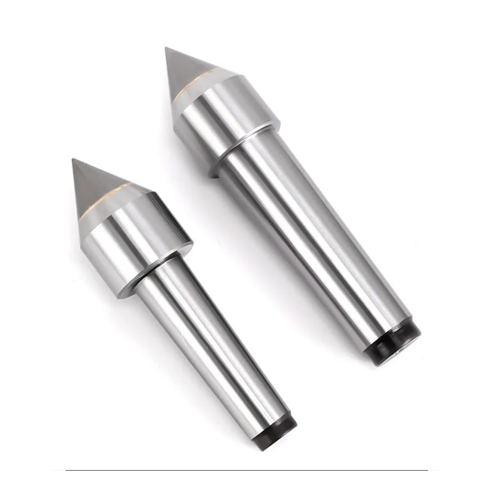 MT2 MT3 Lathe Center Movable Thimble - High Precision Alloy Taper Solid Center for Lathes and Machining 1pc(MT3 Grind Fixed Centre)