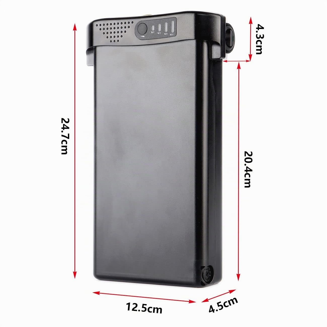 24V 10,4Ah/249Wh Batterie Li-ion pour vélo électrique avec porte-bagages de remplacement pour, entre autres, Ansmann, Mifa, Kreidler, Zündapp