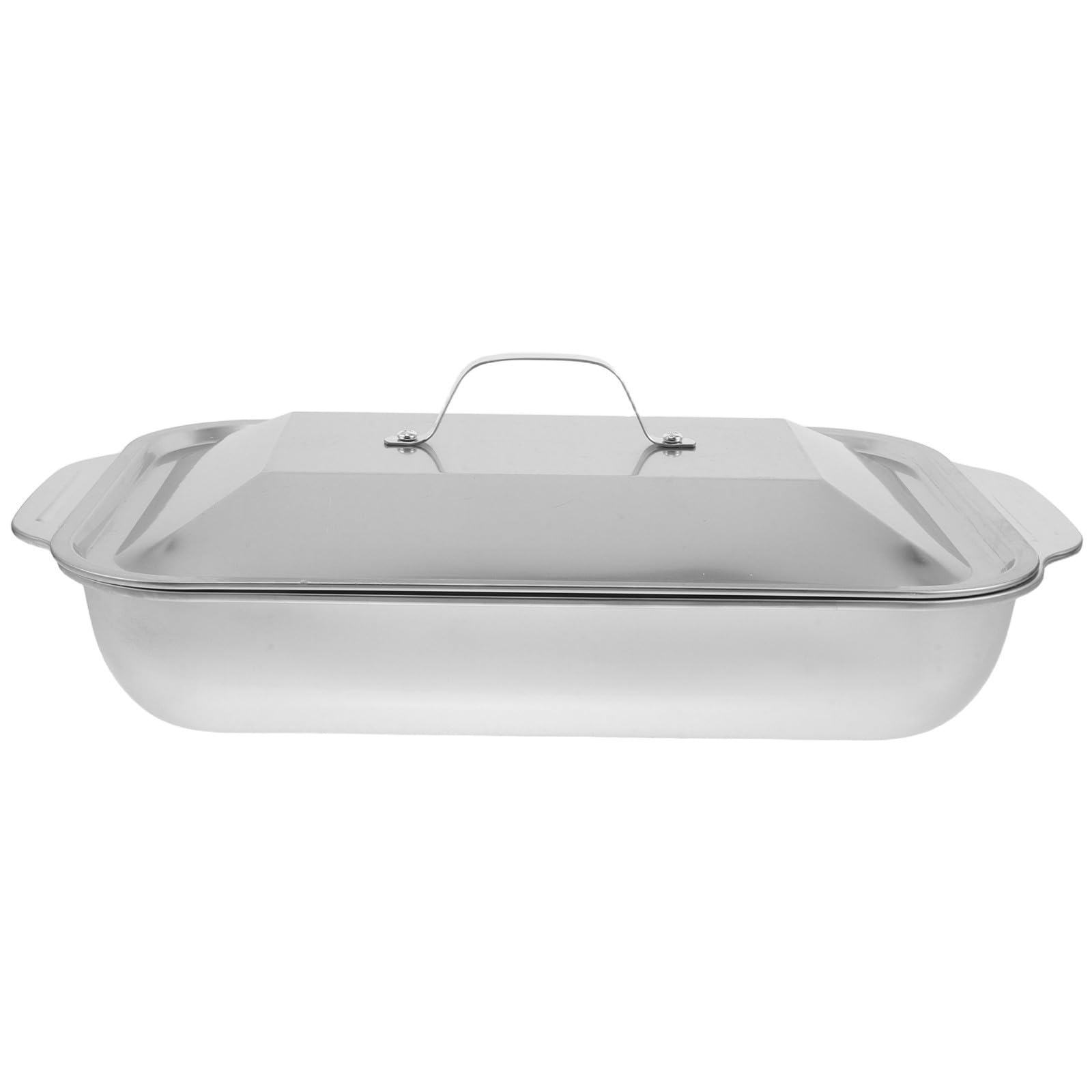 Bandeja para hornear pescado de acero inoxidable de diseño reforzado y estructura gruesa
