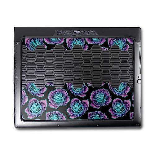 Image of MightySkins Skin Compatible with Alienware M18 R1 (2023) Full Wrap Kit - Crystalline Roses | Protective, Durable, and Unique Vinyl Decal wrap Cover | Easy to Apply & Change Styles | Made in The USA