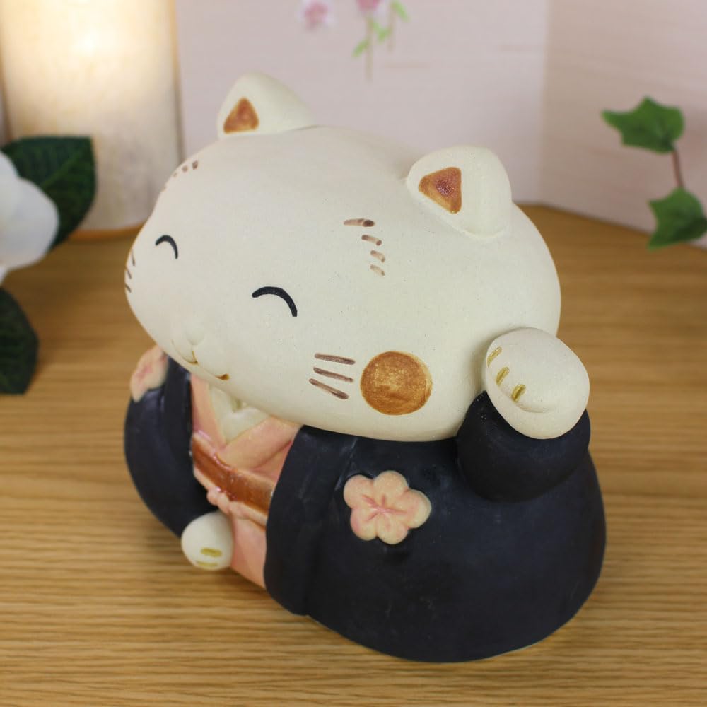 縁起物の置物 開運 豆ふく