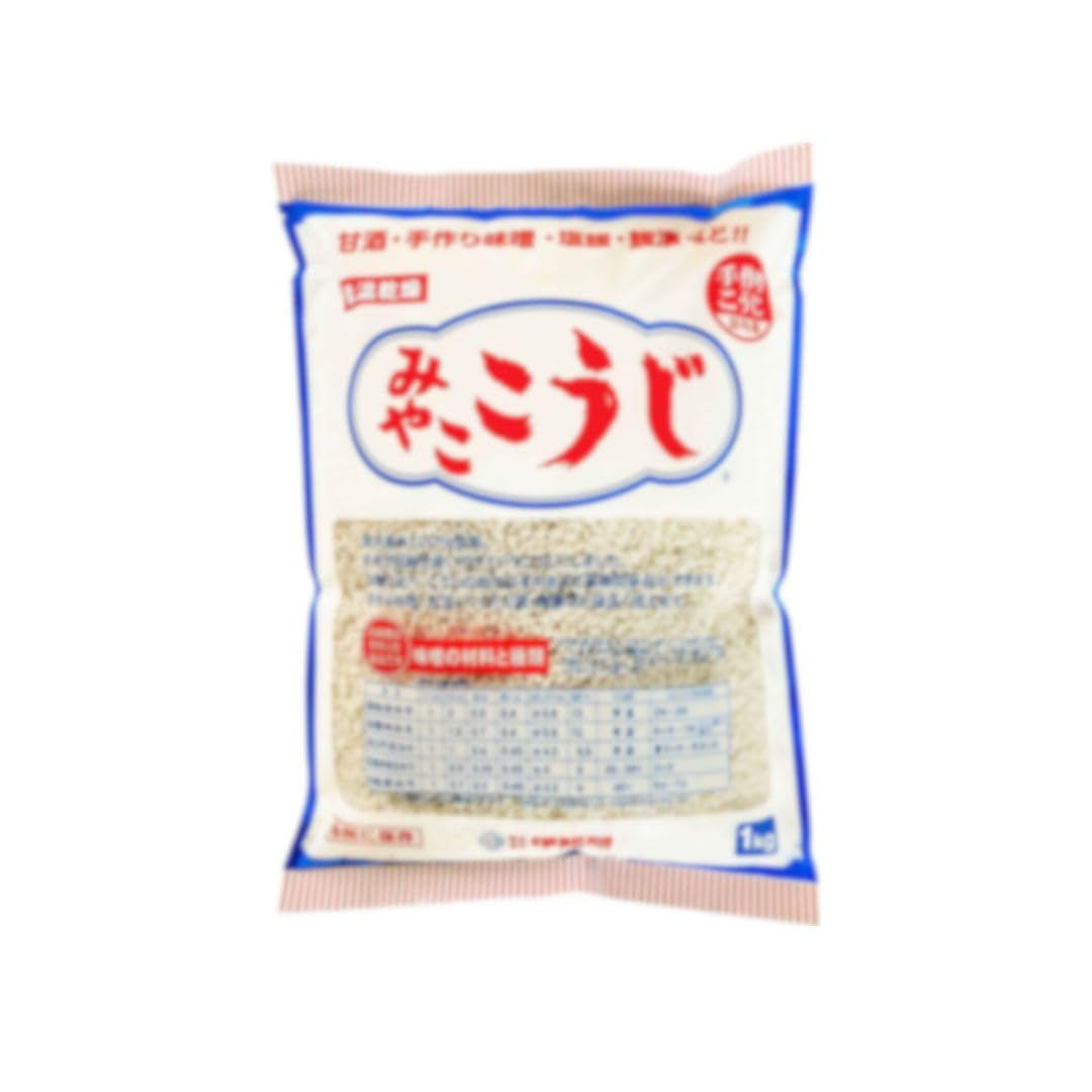 Amazon.co.jp: 伊勢惣 みやここうじ 米麹 1kg×5個 : 食品・飲料・お酒