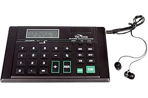 Talking Calculator for Visually Impaired: A Comprehensive Guide to Desk-Top Conversational Calculator with Single Earbud