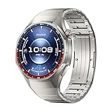 Imagem Smartwatch, HUAWEI WATCH GT 6 Pro 46mm, Bateria com Autonomia de Até 21 Dias, Mais de 100 Modos Esportivos, Corrida de Trilha, Ciclismo, Análise de ECG, Compatível com iOS e Android, GPS, Titânio